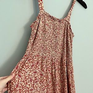 C&C Floral Smocked Maxi Dress